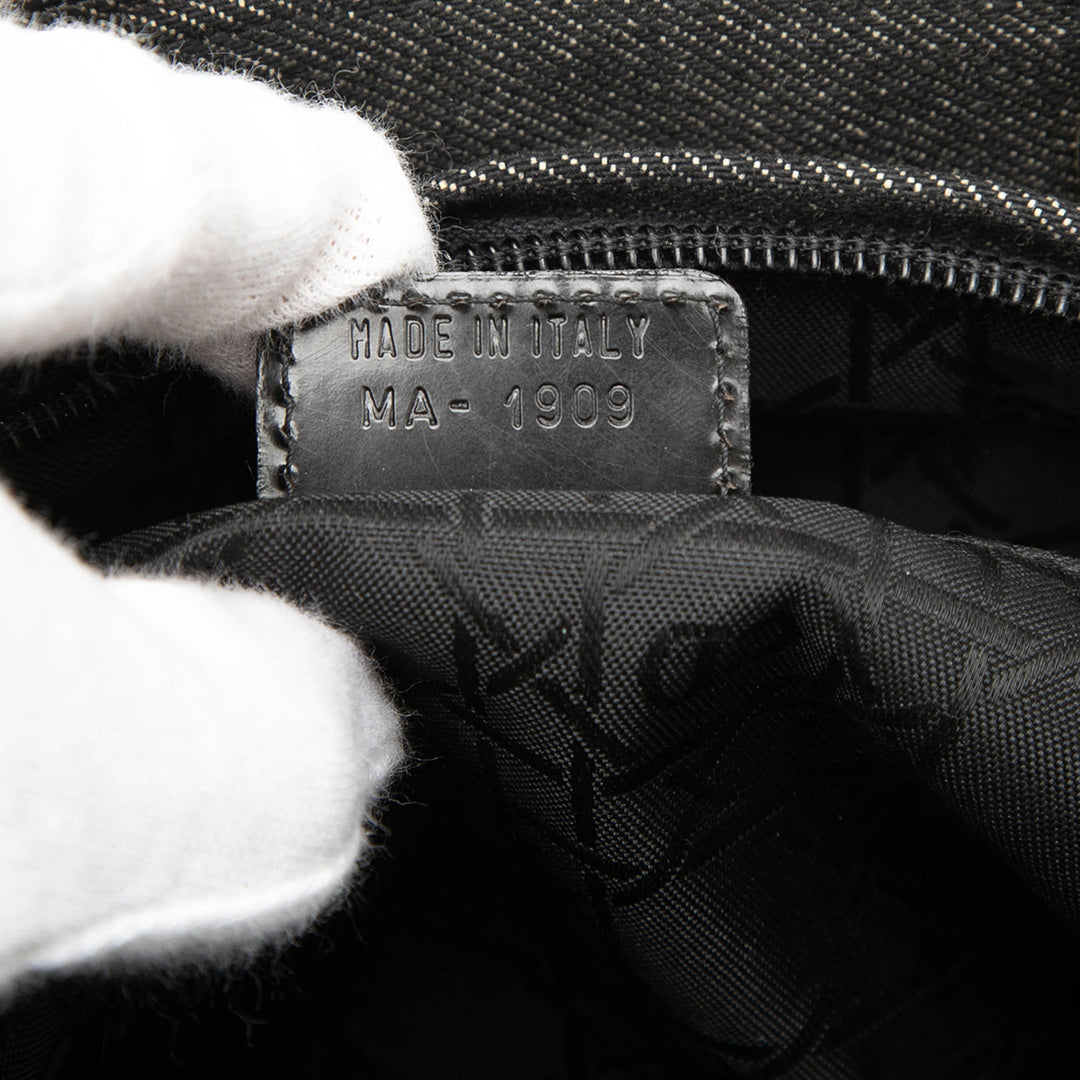 Dior Large Jean Cannage Lady Dior