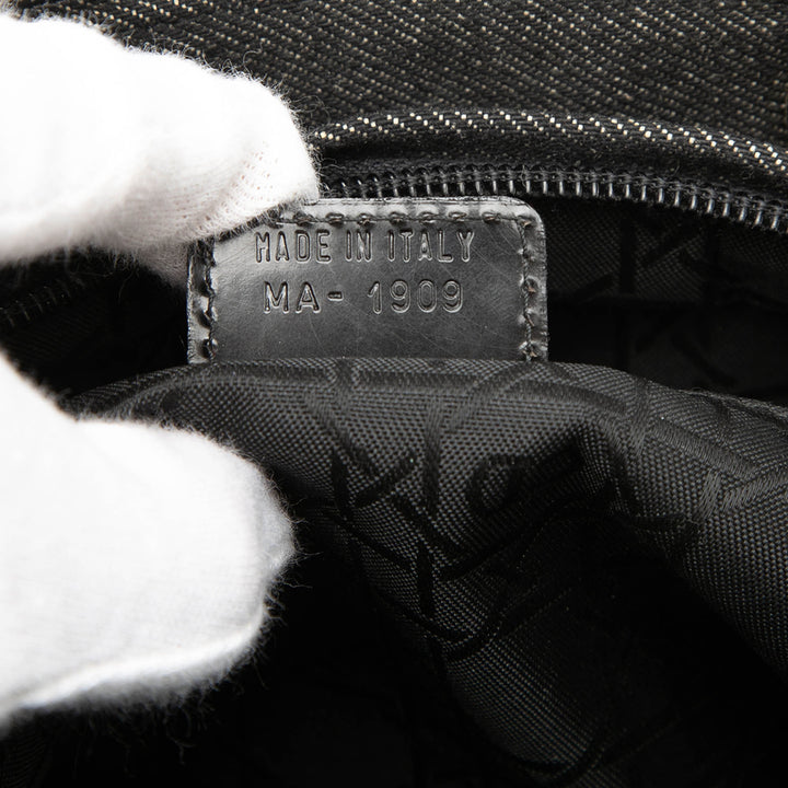 Dior Large Jean Cannage Lady Dior