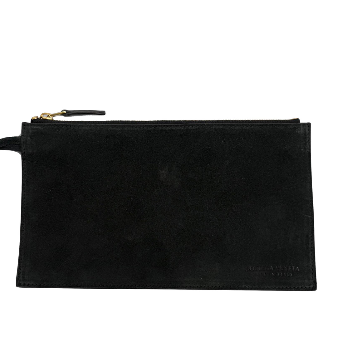 grainé Intrecciato Arco Cabas Moyen Cuir de veau grainé Noir