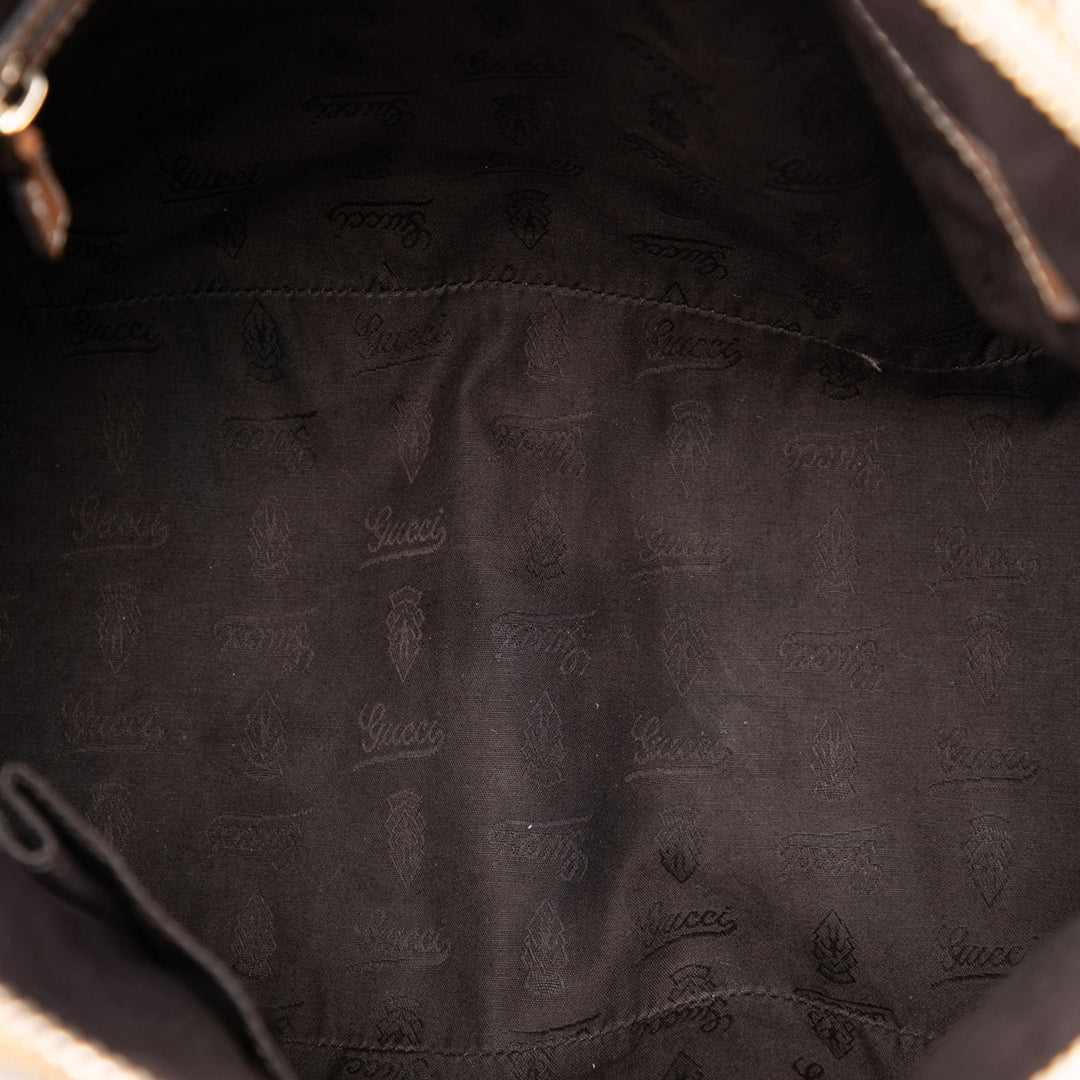 Gucci Sac à main GG Charm dôme Moyen Beige – vue 4 – GABY PARIS