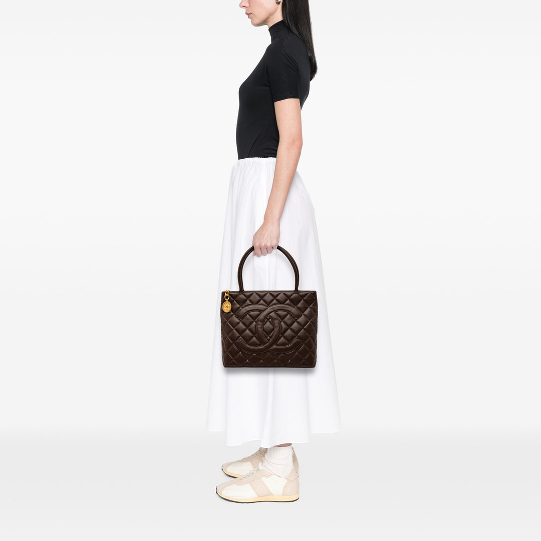 Chanel Caviar Medallion Cabas