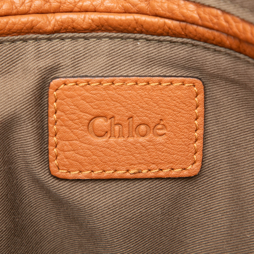 Chloé Medium Pebbled Cuir de veau Marcie Sac
