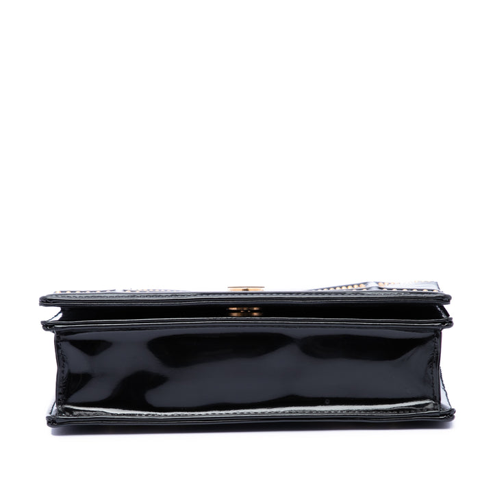 Dior clouté Diorama Wallet on Chain Cuir