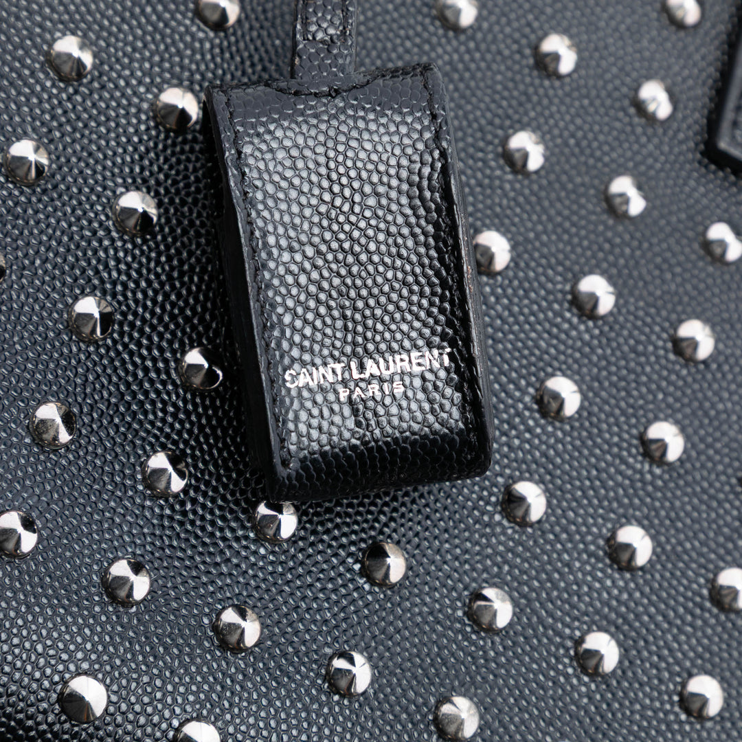 Saint Laurent Nano Grain de Poudre clouté Sac de Jour Sac