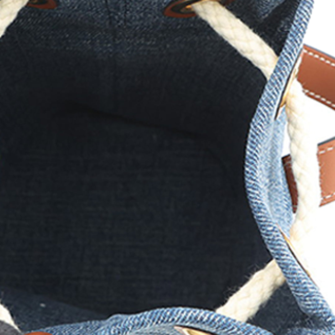 Celine Small Jean Triomphe Drawstring Bucket Sac