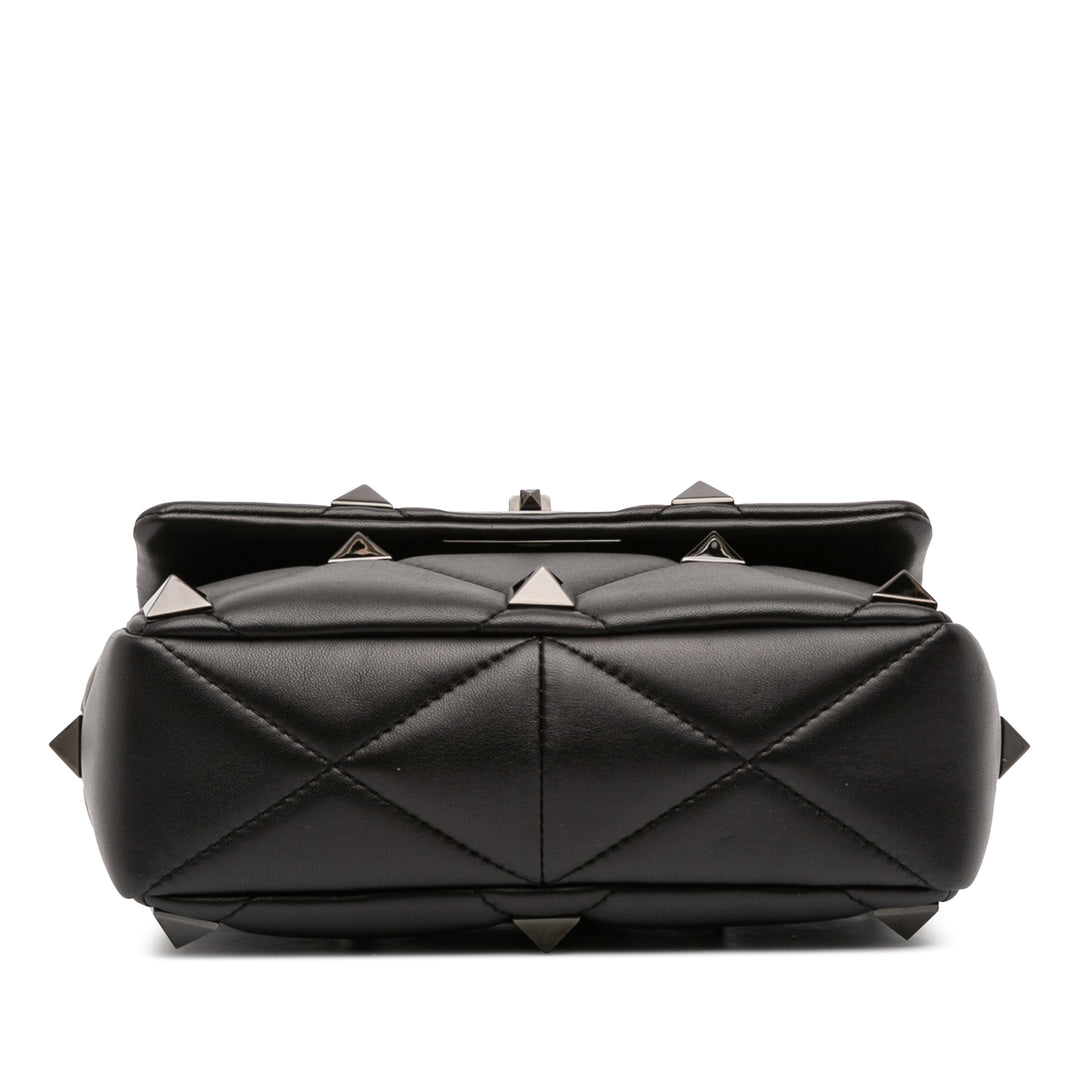 Valentino Medium Nappa Monochrome Roman Stud Sac cartable