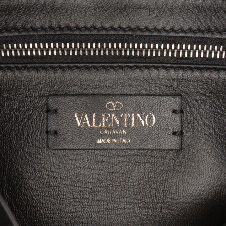 Valentino Medium Nappa Monochrome Roman Stud Sac cartable