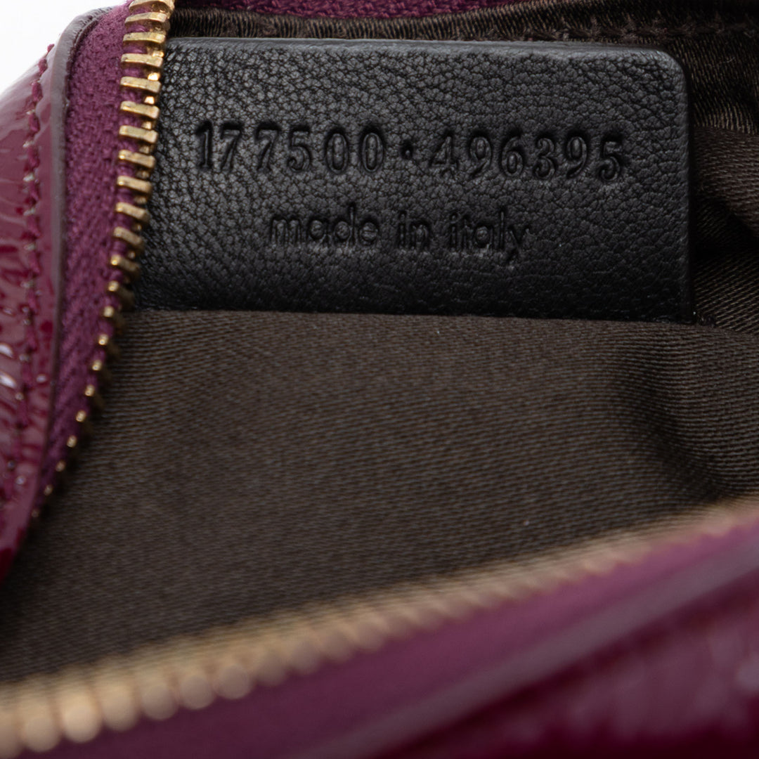 Saint Laurent Cuir verni Belle de Jour Pochette