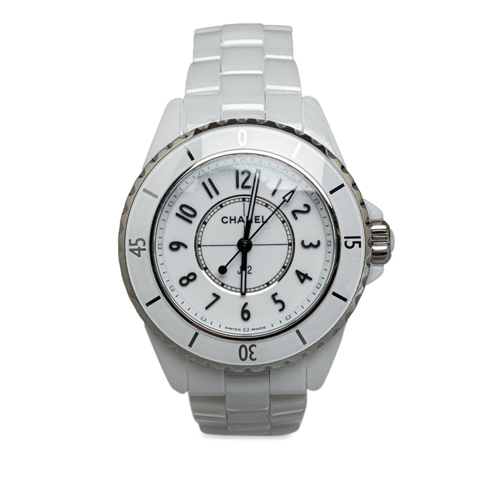 J12 Watch White - Gaby Paris