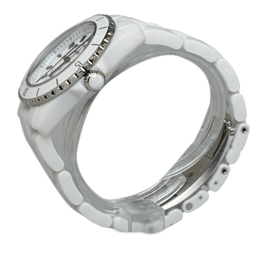 J12 Watch White - Gaby Paris