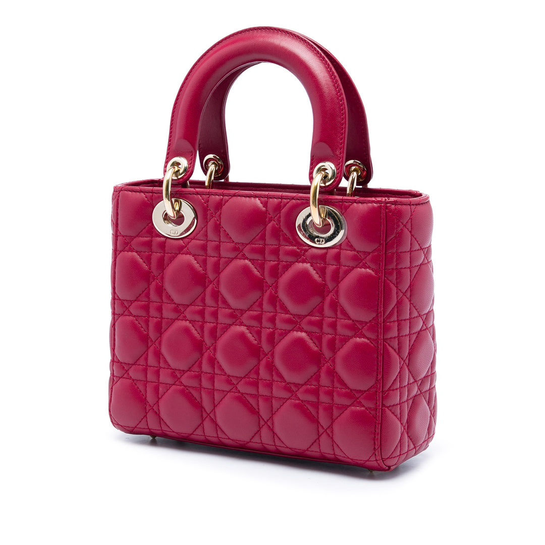 Dior Small Cuir d'agneau Cannage My ABCDior Lady Dior