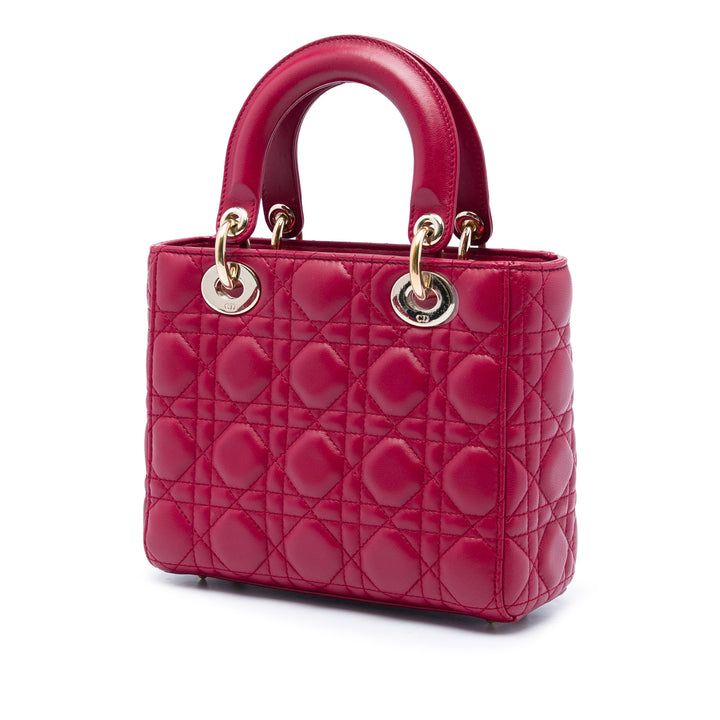 Dior Small Cuir d'agneau Cannage My ABCDior Lady Dior