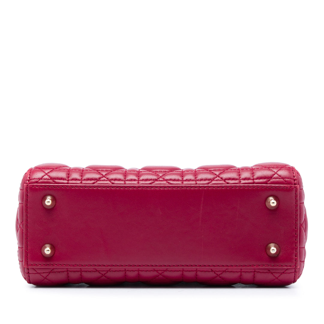 Dior Small Cuir d'agneau Cannage My ABCDior Lady Dior
