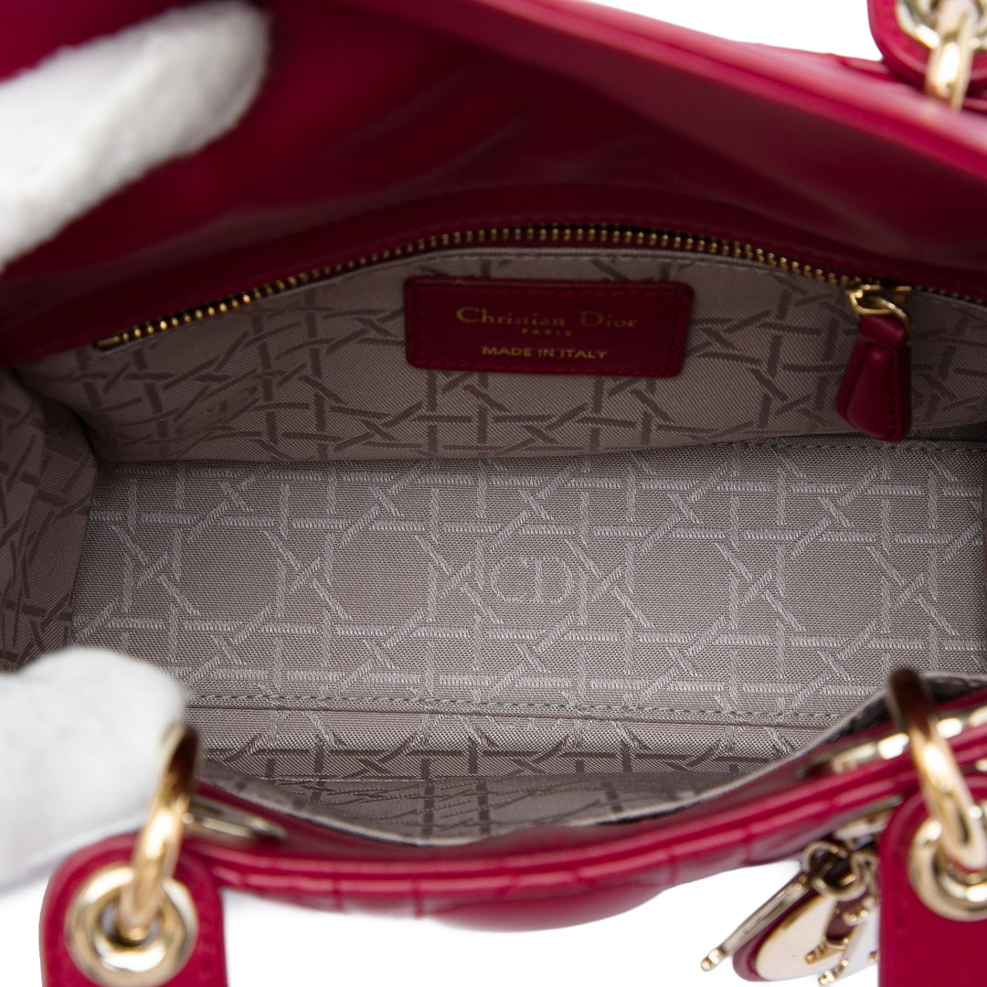 Dior Small Cuir d'agneau Cannage My ABCDior Lady Dior