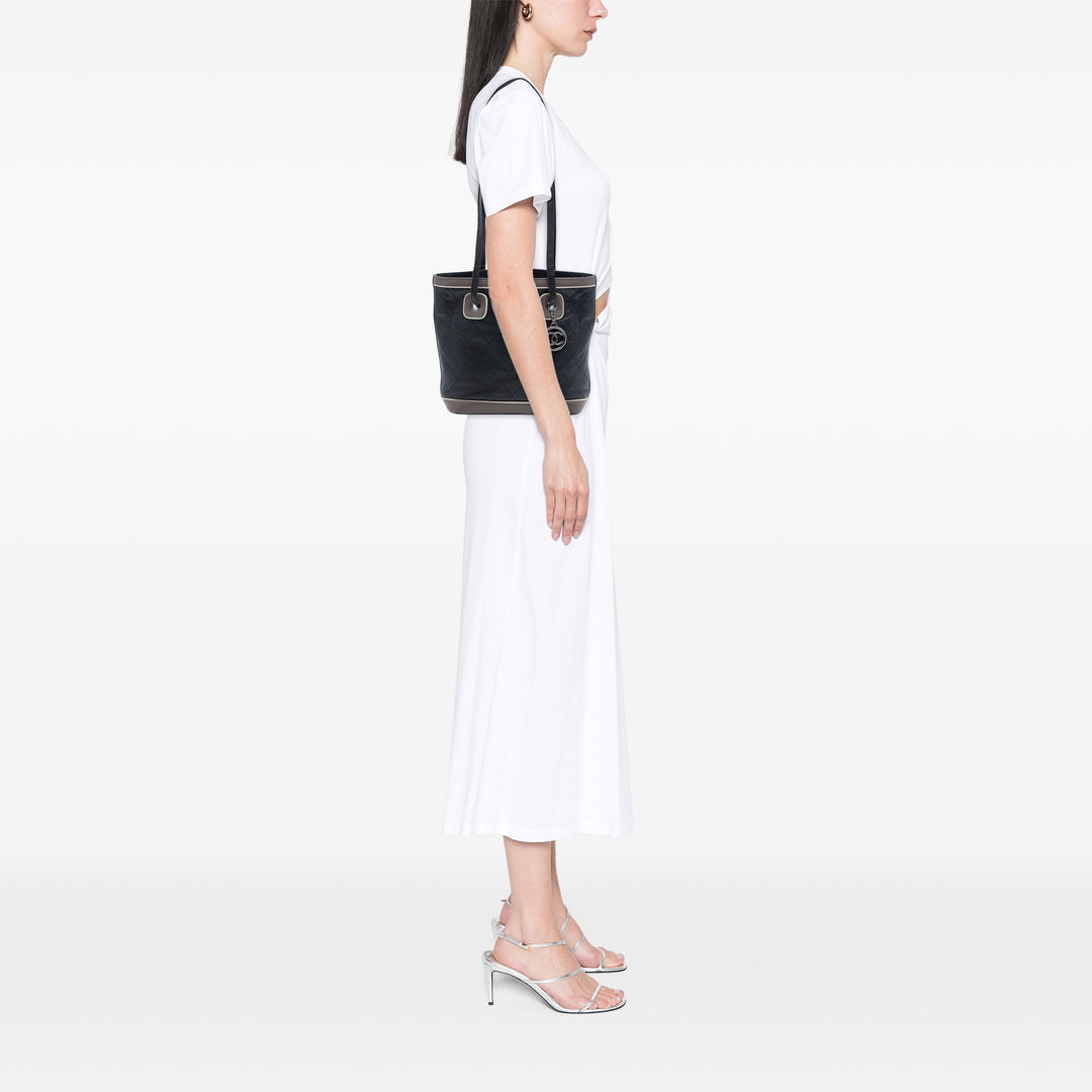 Chanel CC Matelassé Cuir d’agneau Country Club Cabas