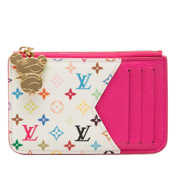 Takashi Murakami et Romy Porte-cartes Multi Monogram Empreinte Multicolore
