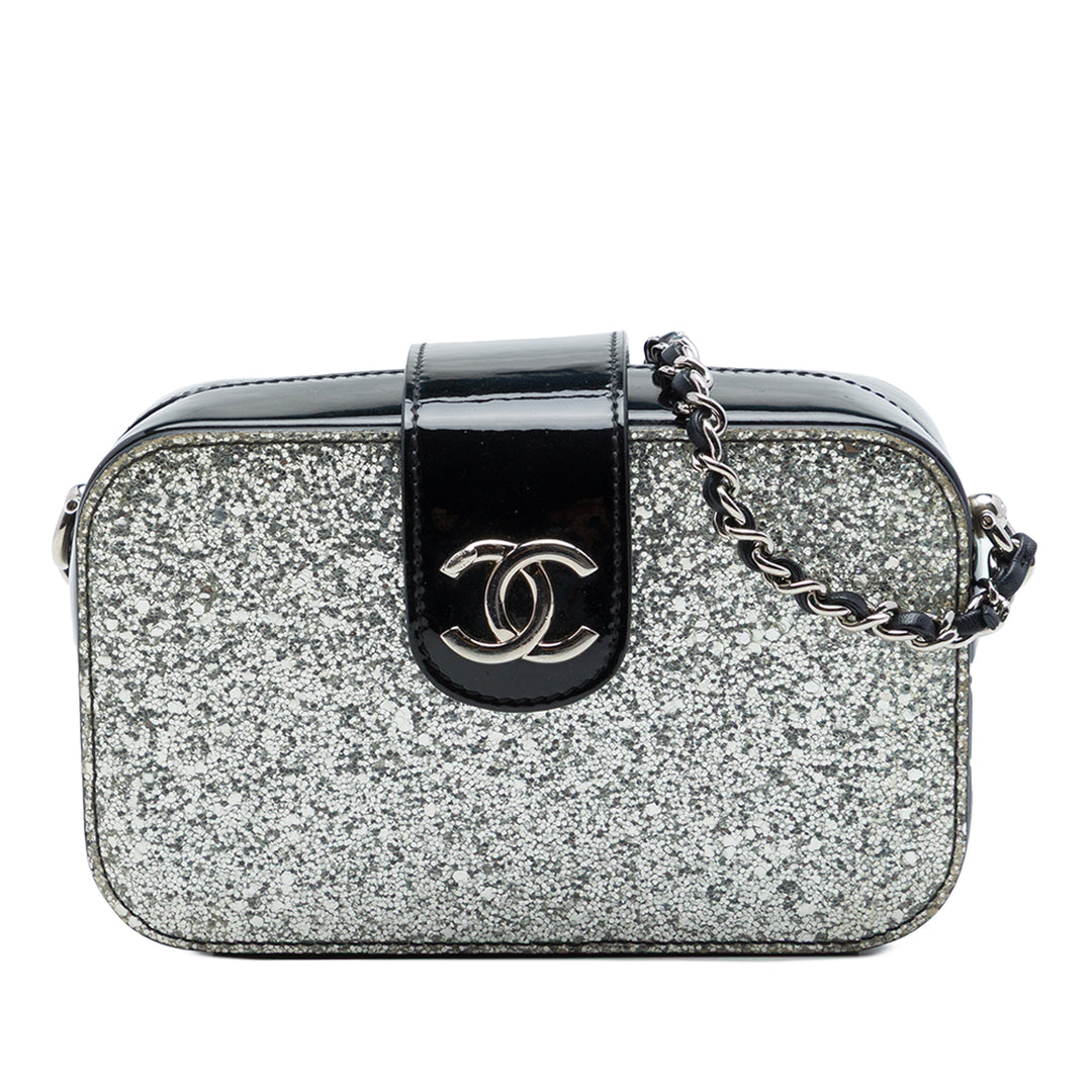 Chanel Glitter Evening On The Moon Camera Étui Cuir
