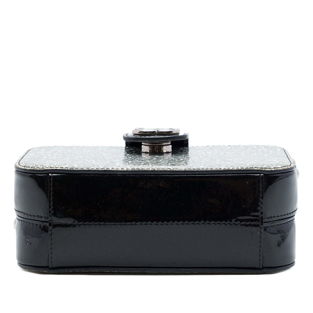 Chanel Glitter Evening On The Moon Camera Étui Cuir