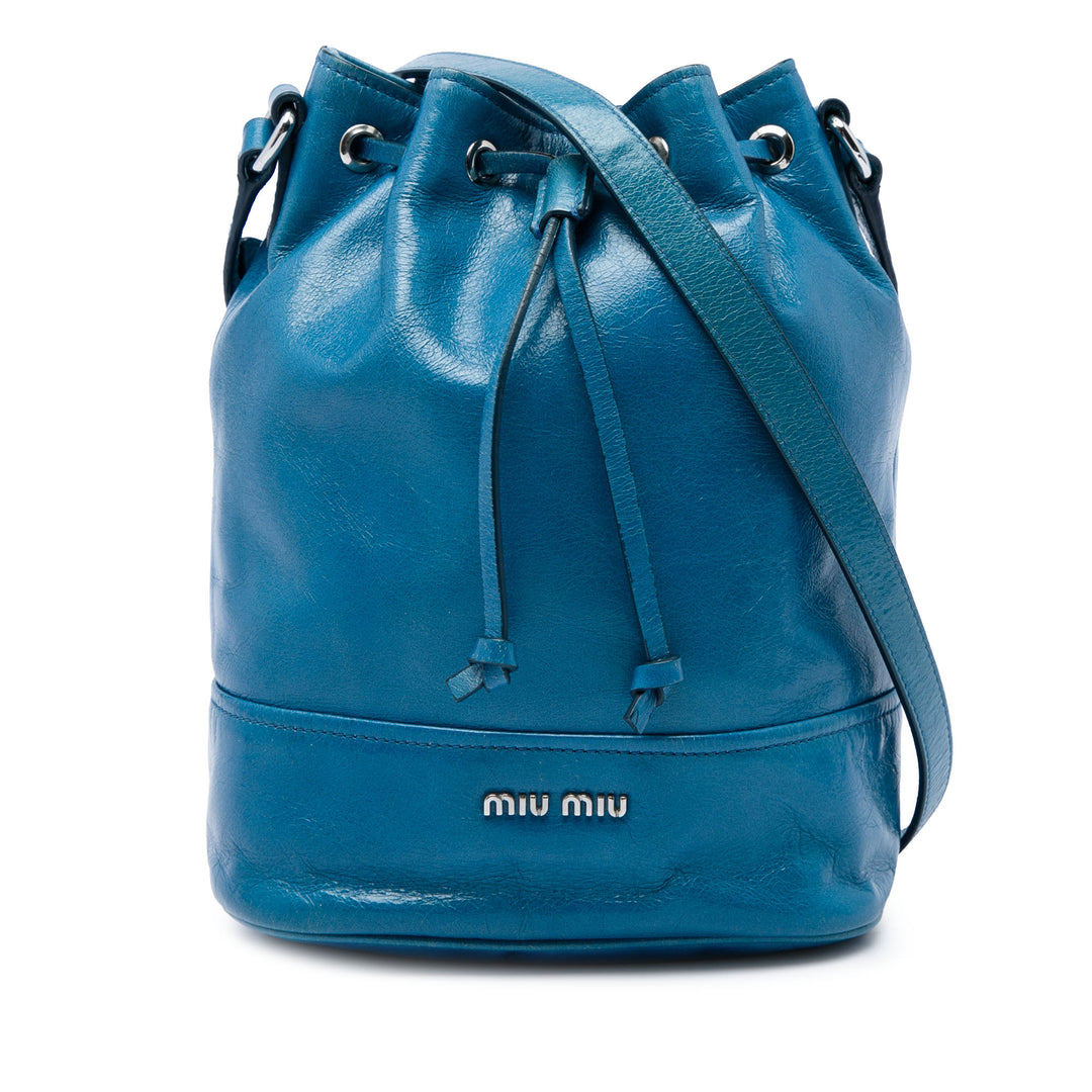 Sac seau Bleu