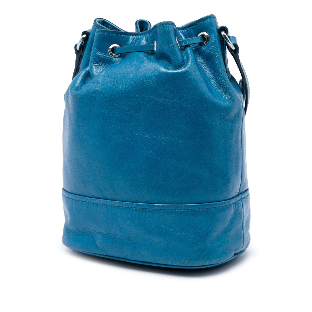 Sac seau Bleu