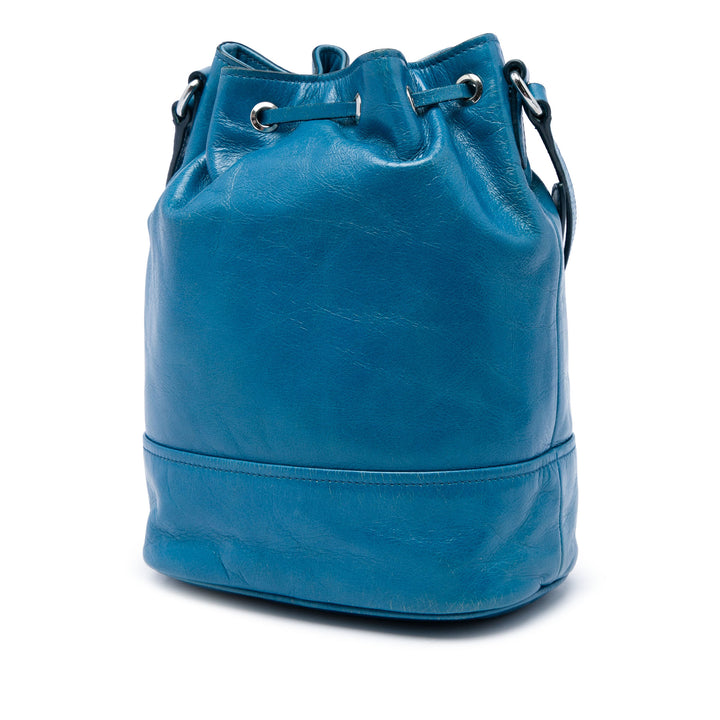 Sac seau Bleu