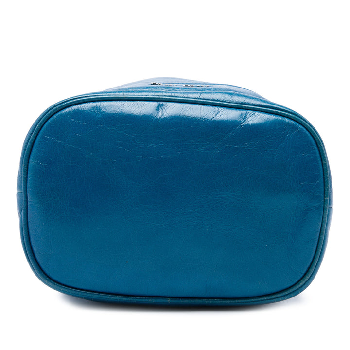 Sac seau Bleu