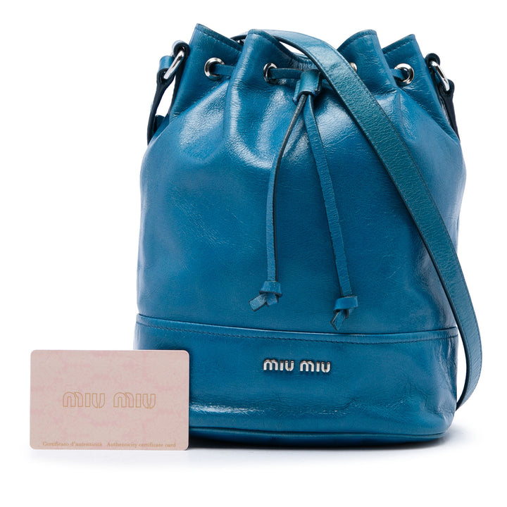 Sac seau Bleu