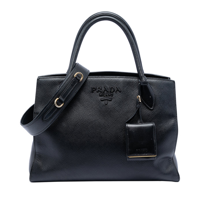 Monochrome Sac Petit Saffiano Noir