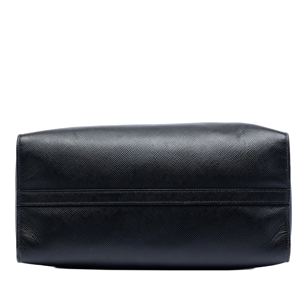 Monochrome Sac Petit Saffiano Noir
