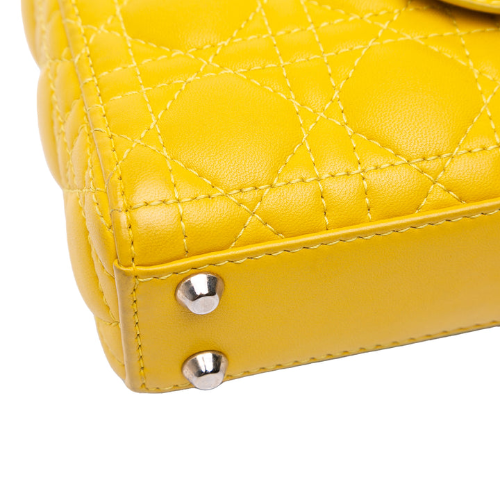 Dior Micro Cuir d’agneau Cannage Lady Dior
