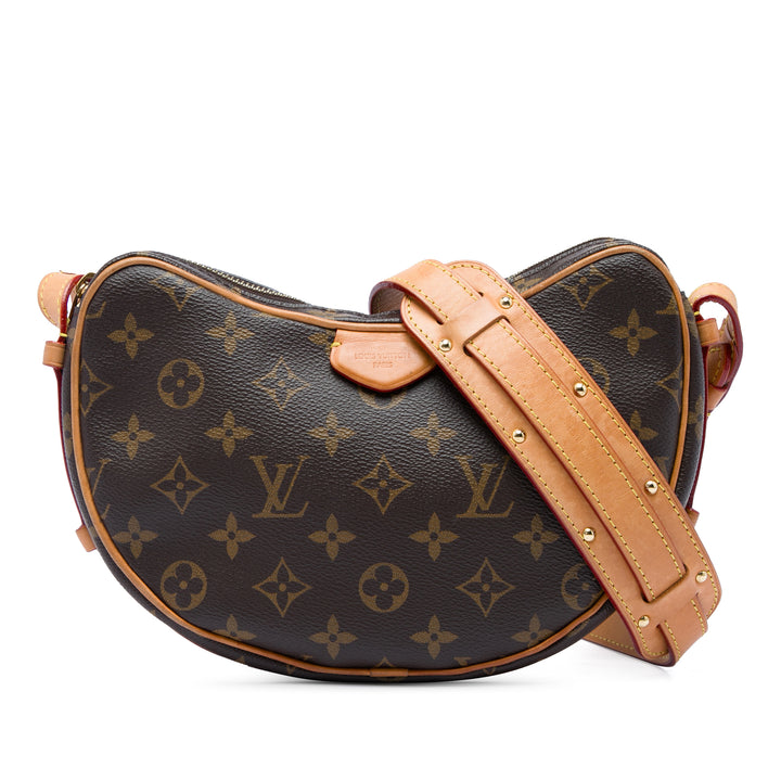 Louis Vuitton Croissant MM Monogram Marron – vue principale – GABY PARIS