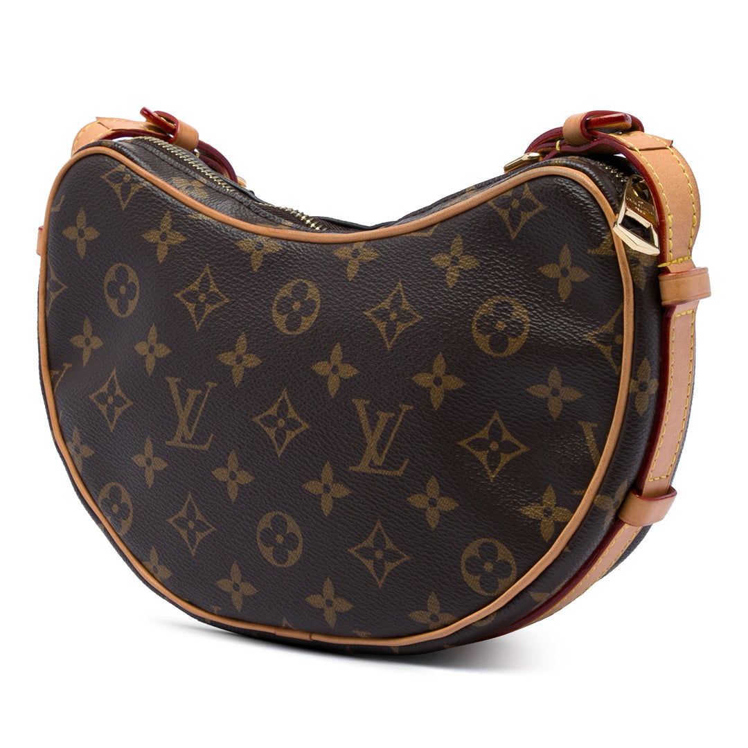 Louis Vuitton Croissant MM Monogram Marron – vue 2 – GABY PARIS
