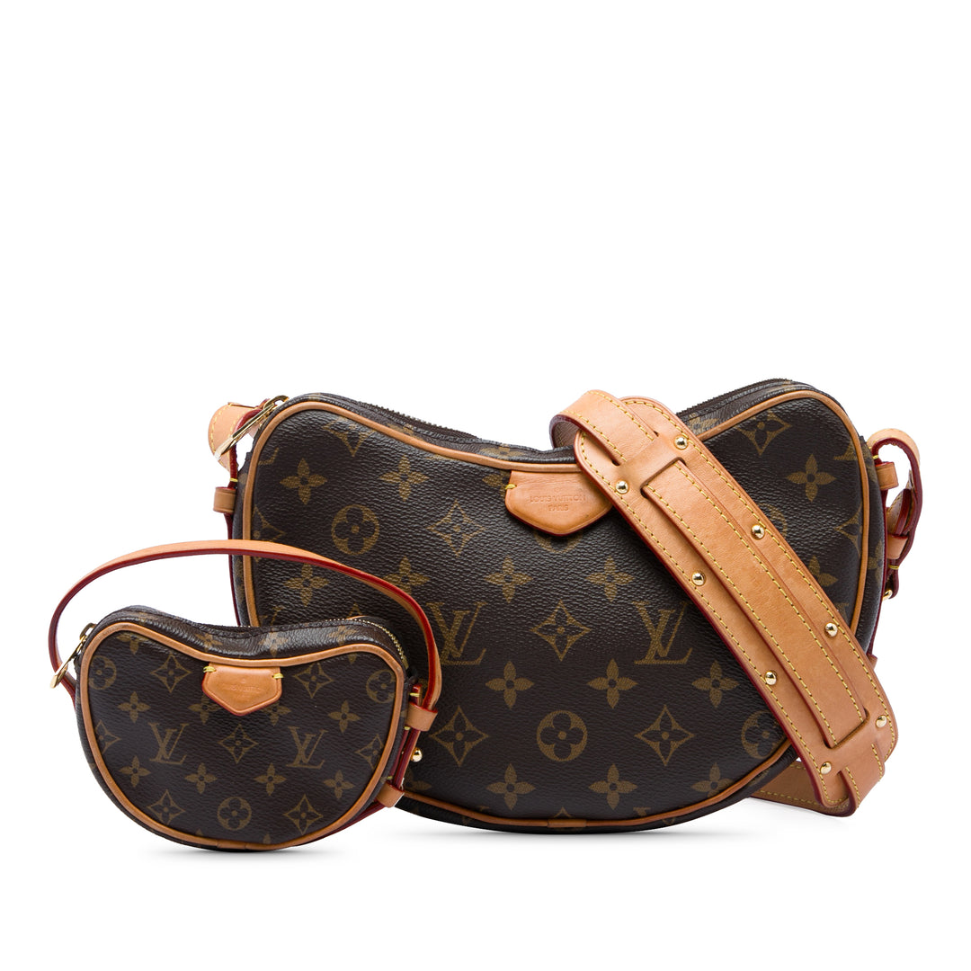 Louis Vuitton Croissant MM Monogram Marron – vue 6 – GABY PARIS