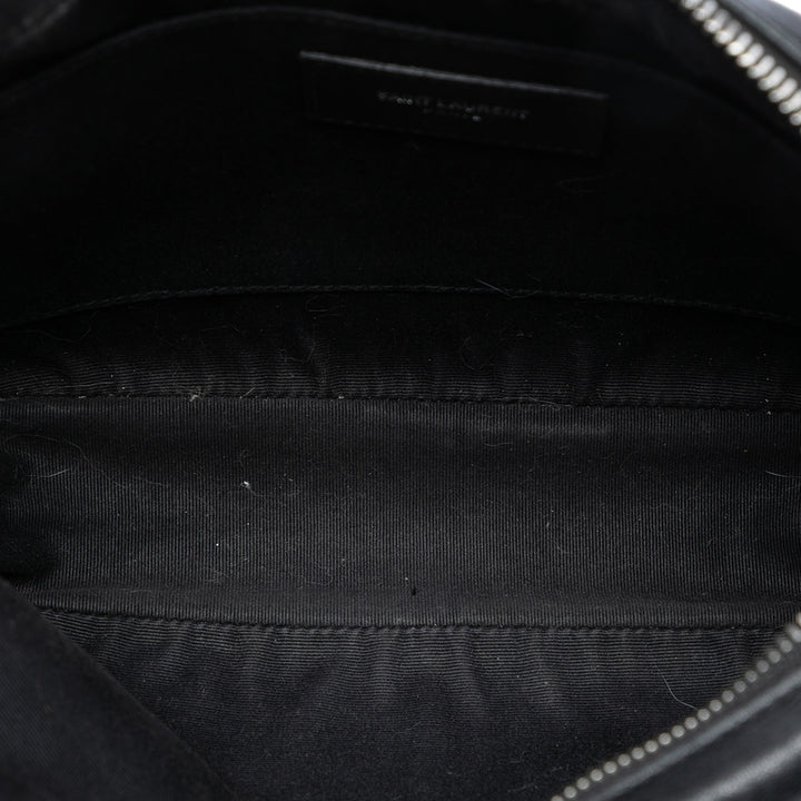 Saint Laurent Small Cuir d’agneau Monogram Lou Sac caméra