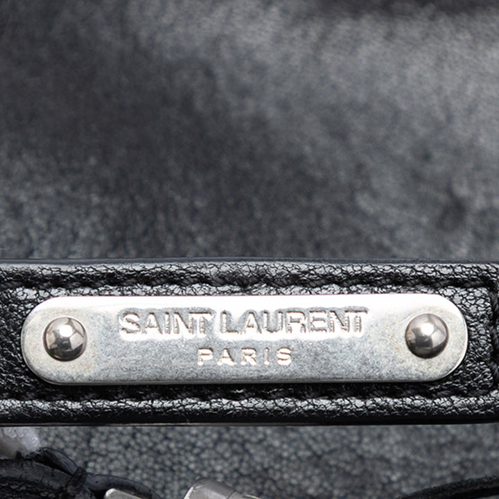 Saint Laurent Small Cuir d’agneau Monogram Lou Sac caméra