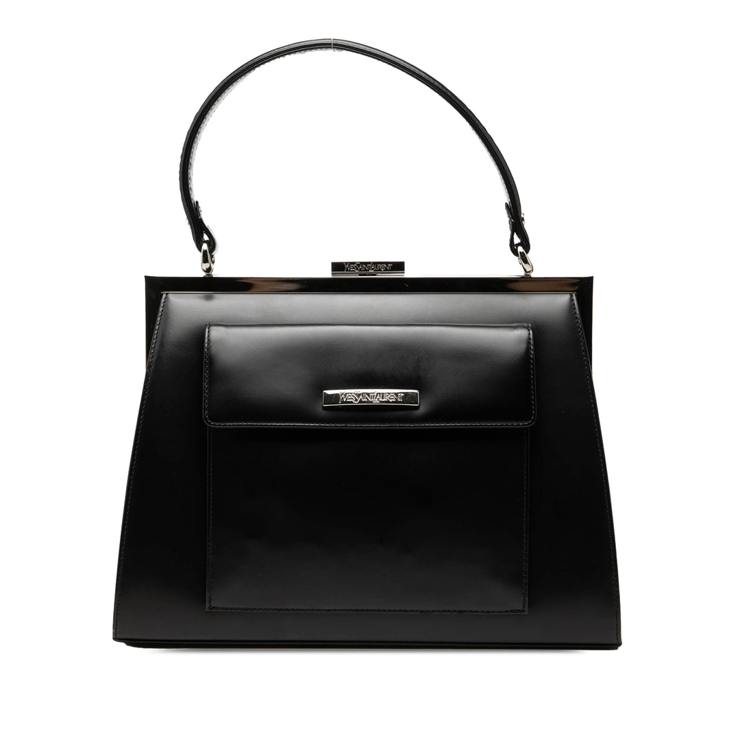Saint Laurent Cuir anse supérieure Frame Sac