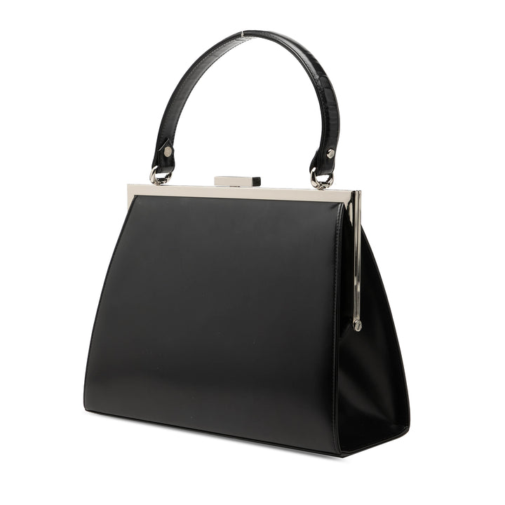 Saint Laurent Cuir anse supérieure Frame Sac