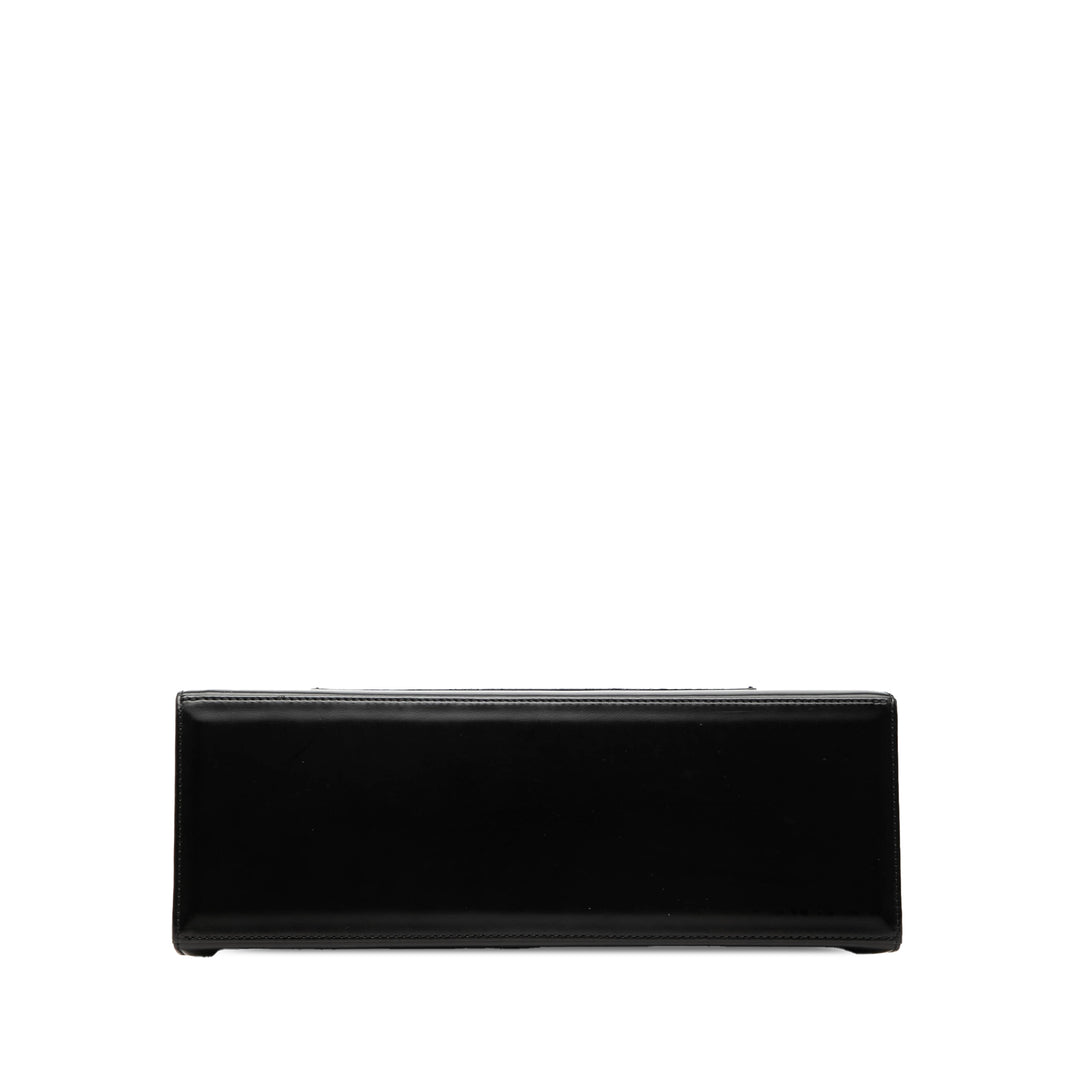 Saint Laurent Cuir anse supérieure Frame Sac