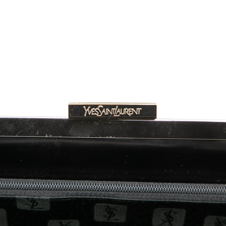 Saint Laurent Cuir anse supérieure Frame Sac