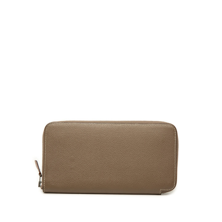 Hermès Azap In Portefeuille long Epsom Marron