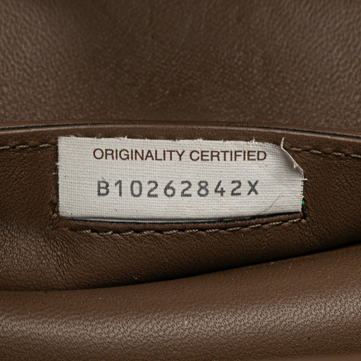Bottega Veneta Medium Nappa Maxi Intrecciato Arco Cabas Marron – GABY PARIS Authentique