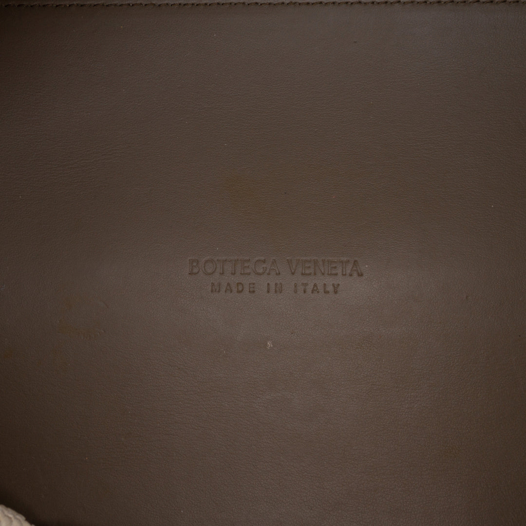 Intrecciato Pinacoteca Cabas Grand Cuir de veau Marron