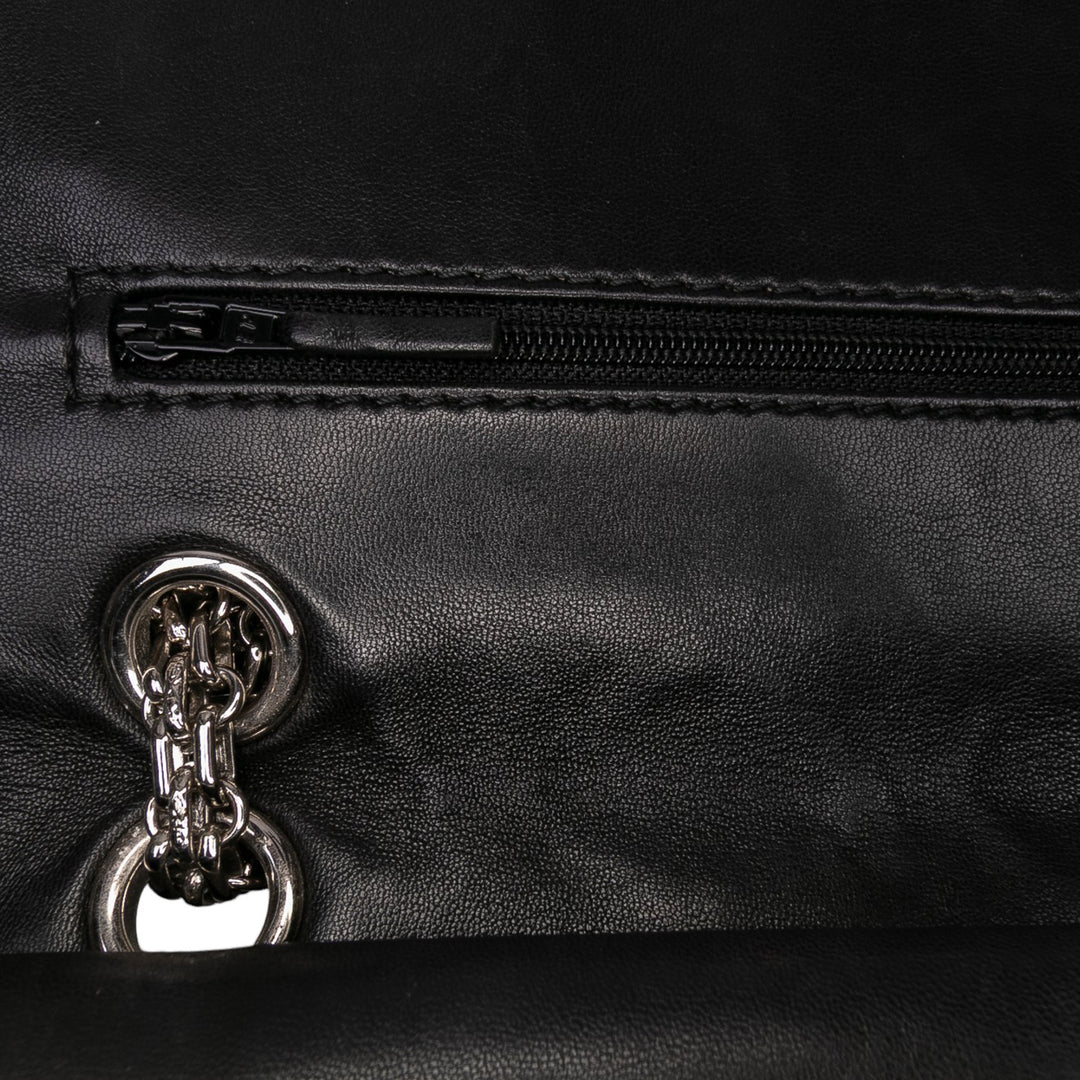 Chanel Reissue 2.55 Cuir verni Double rabat 226 Noir – GABY PARIS Authentique