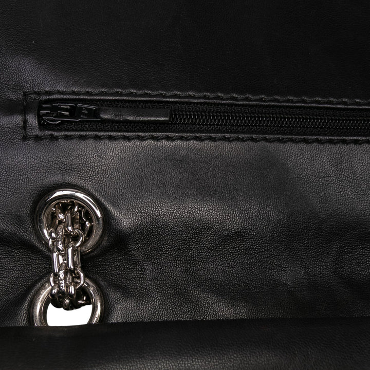 Chanel Reissue 2.55 Cuir verni Double rabat 226 Noir – GABY PARIS Authentique