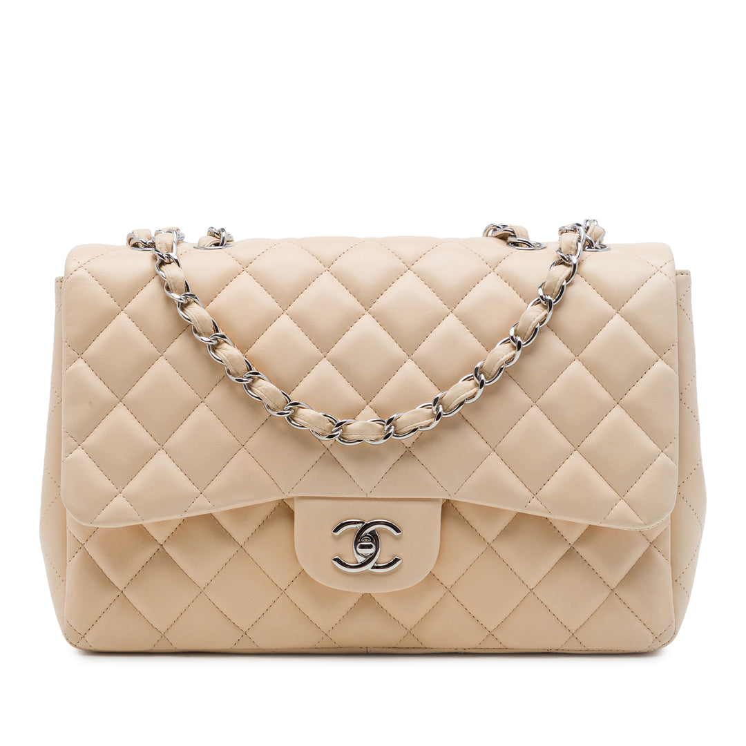 Classic Rabat simple Jumbo Cuir d'agneau Marron
