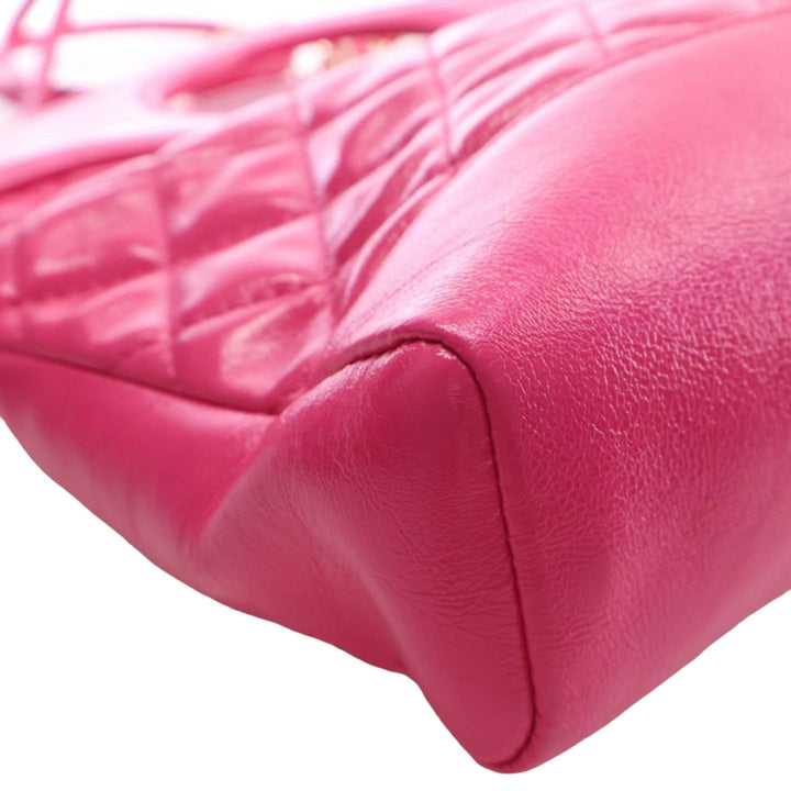 Chanel Matelassé Glacé 31 Cabas Grand Cuir de veau