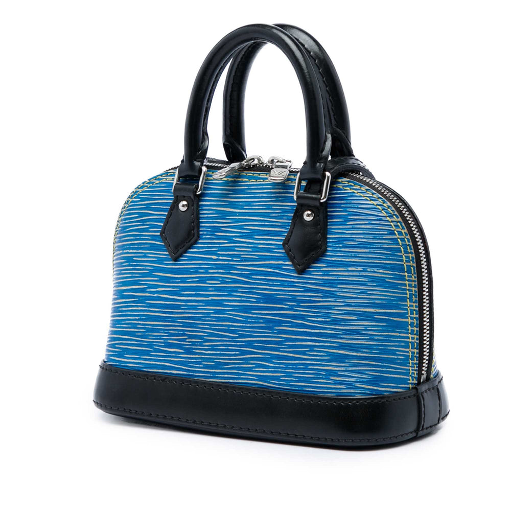 Louis Vuitton Sac à main Alma Épi BB Bleu – vue 2 – GABY PARIS