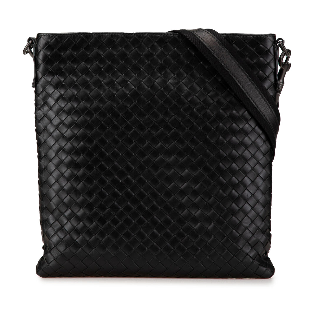 Bottega Veneta Cuir Intrecciato Sac porté croisé Noir – GABY PARIS Authentique