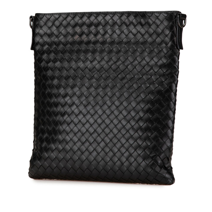 Bottega Veneta Cuir Intrecciato Sac porté croisé Noir – GABY PARIS Authentique