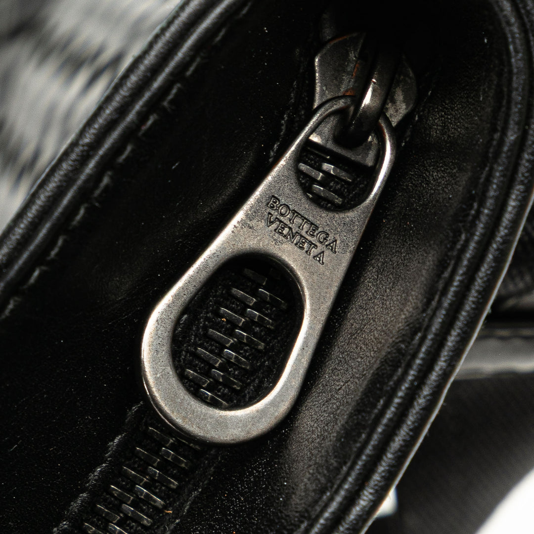Bottega Veneta Cuir Intrecciato Sac porté croisé Noir – GABY PARIS Authentique